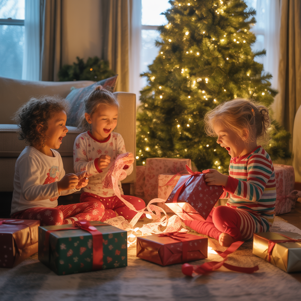 Christmas Mini Session :20 Ideas to Make Your Holiday Photos Unforgettable 18 Christmas Morning Gift Opening