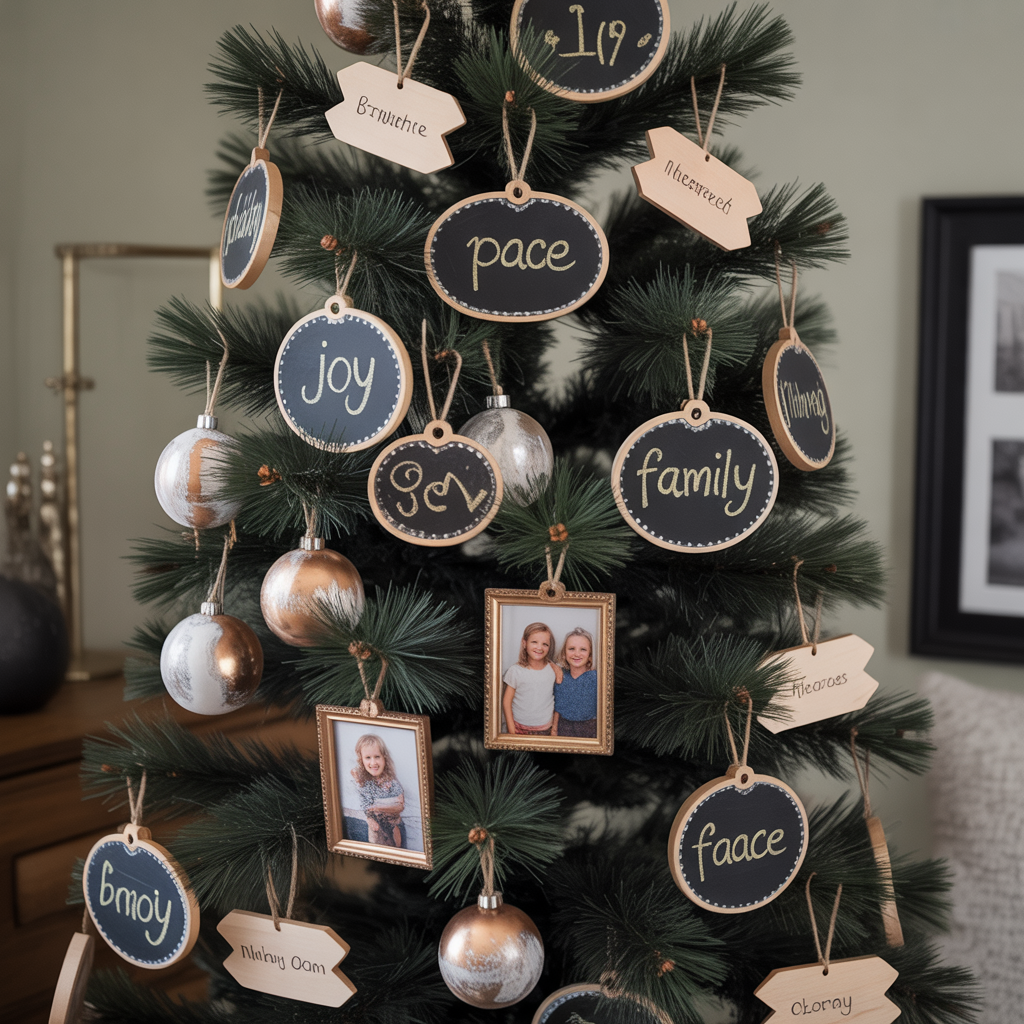DIY Ornaments and Personalized Touches