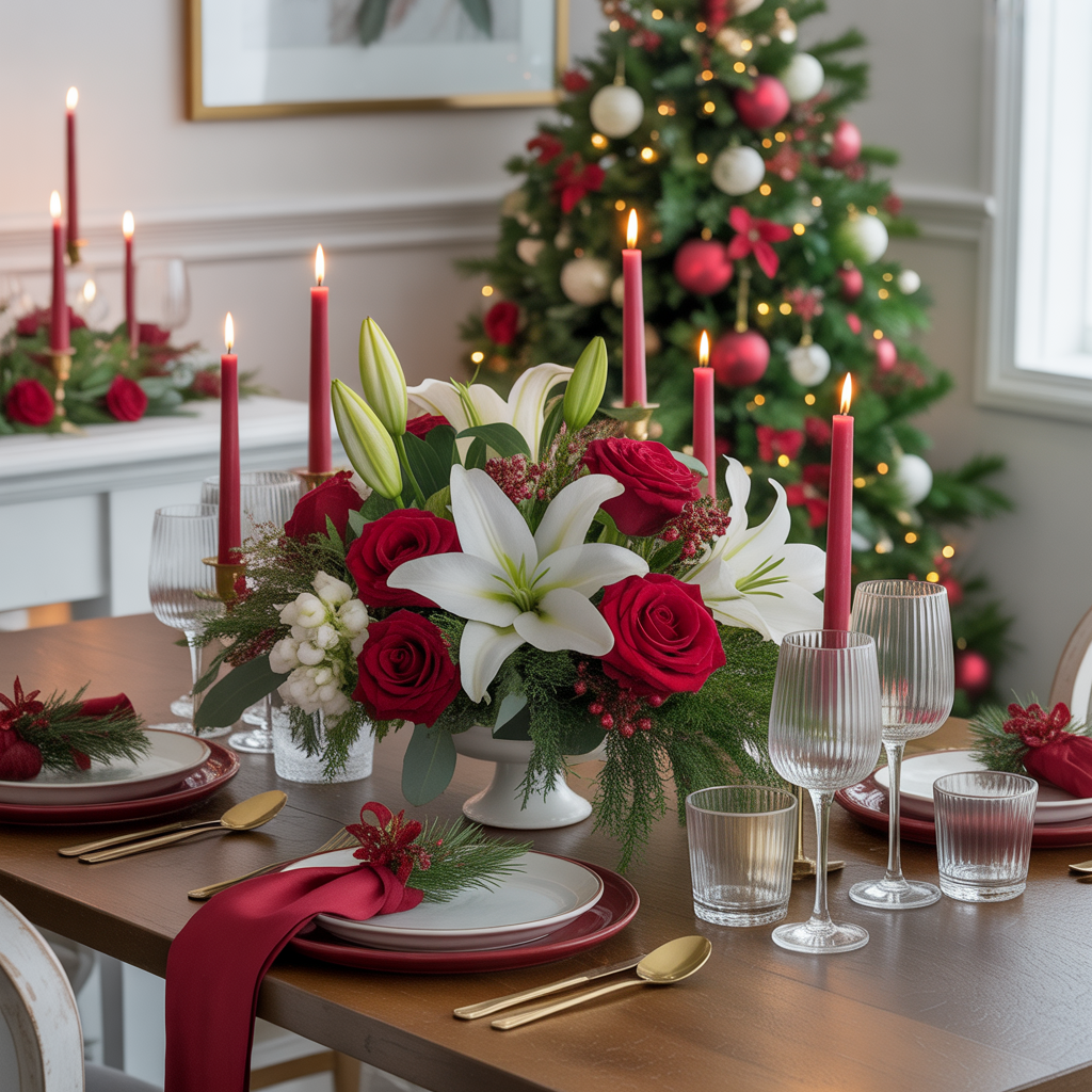 Floral Christmas Fantasy