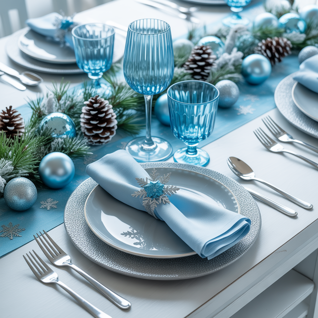 Frosted Blue and Silver Theme