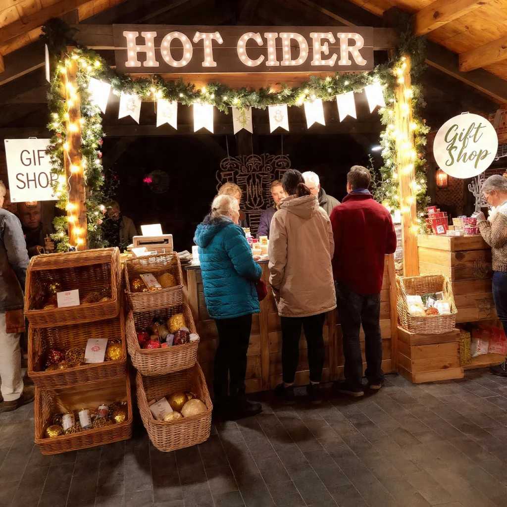 Christmas Mini Session Indoor Photoshoots : 20 Heartwarming Concepts for Magical Holiday Memories 19 Mini Christmas Market Indoors