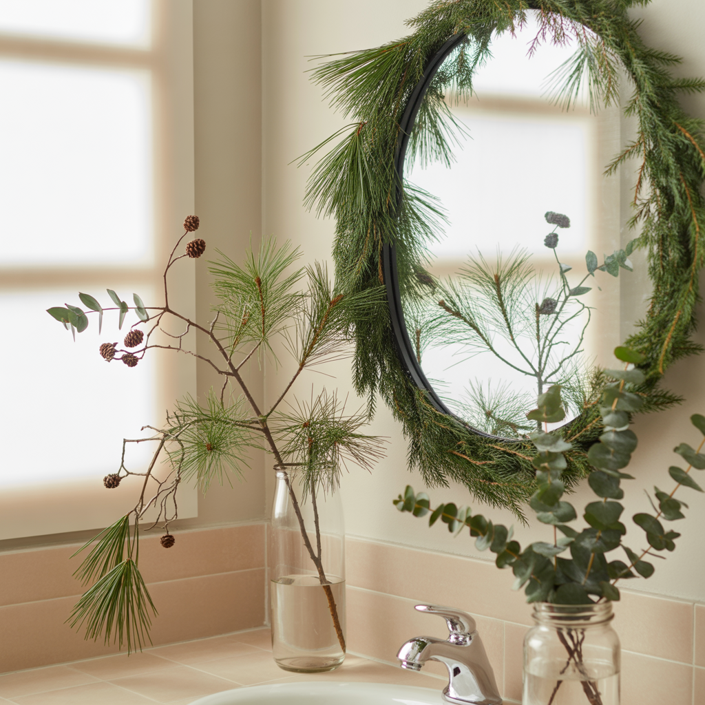 Nature-Inspired Christmas Greenery