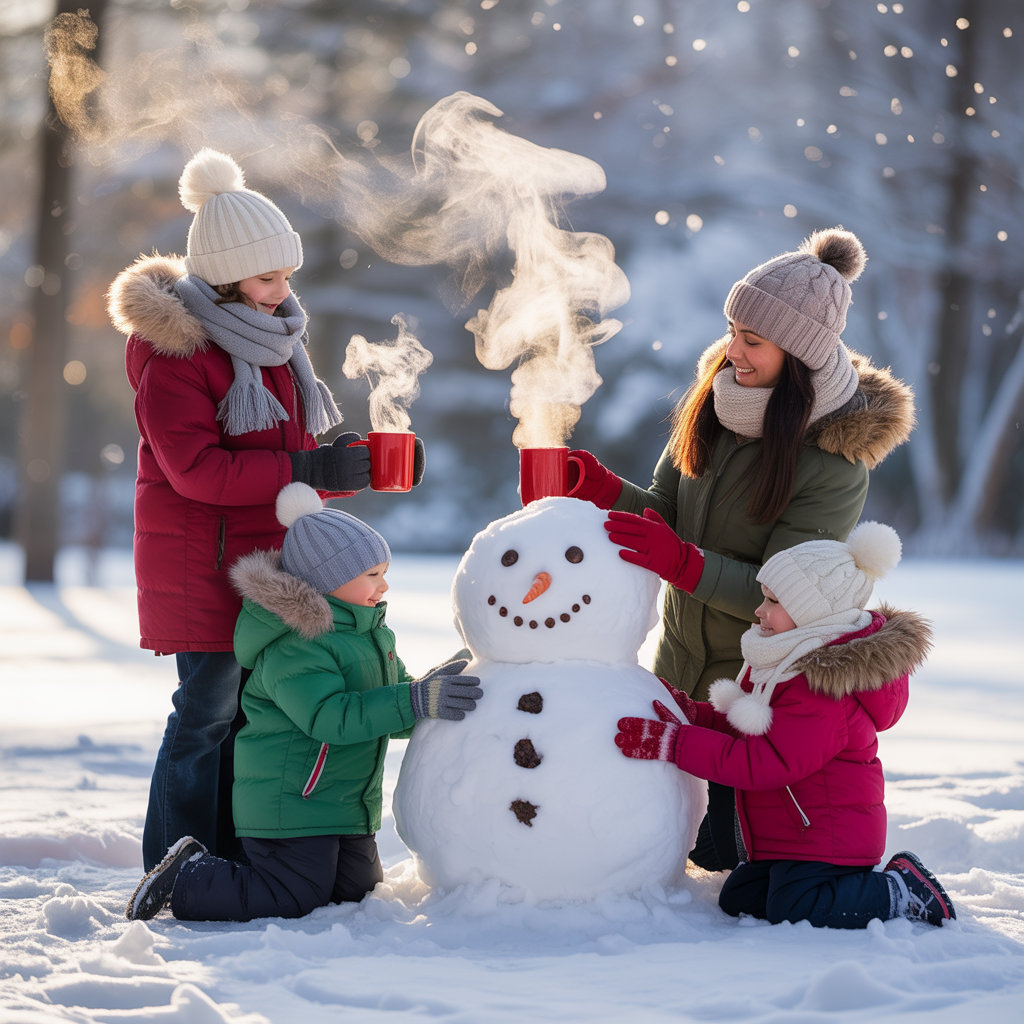 Christmas Mini Session :20 Ideas to Make Your Holiday Photos Unforgettable 3 Outdoor Snowy Wonderland