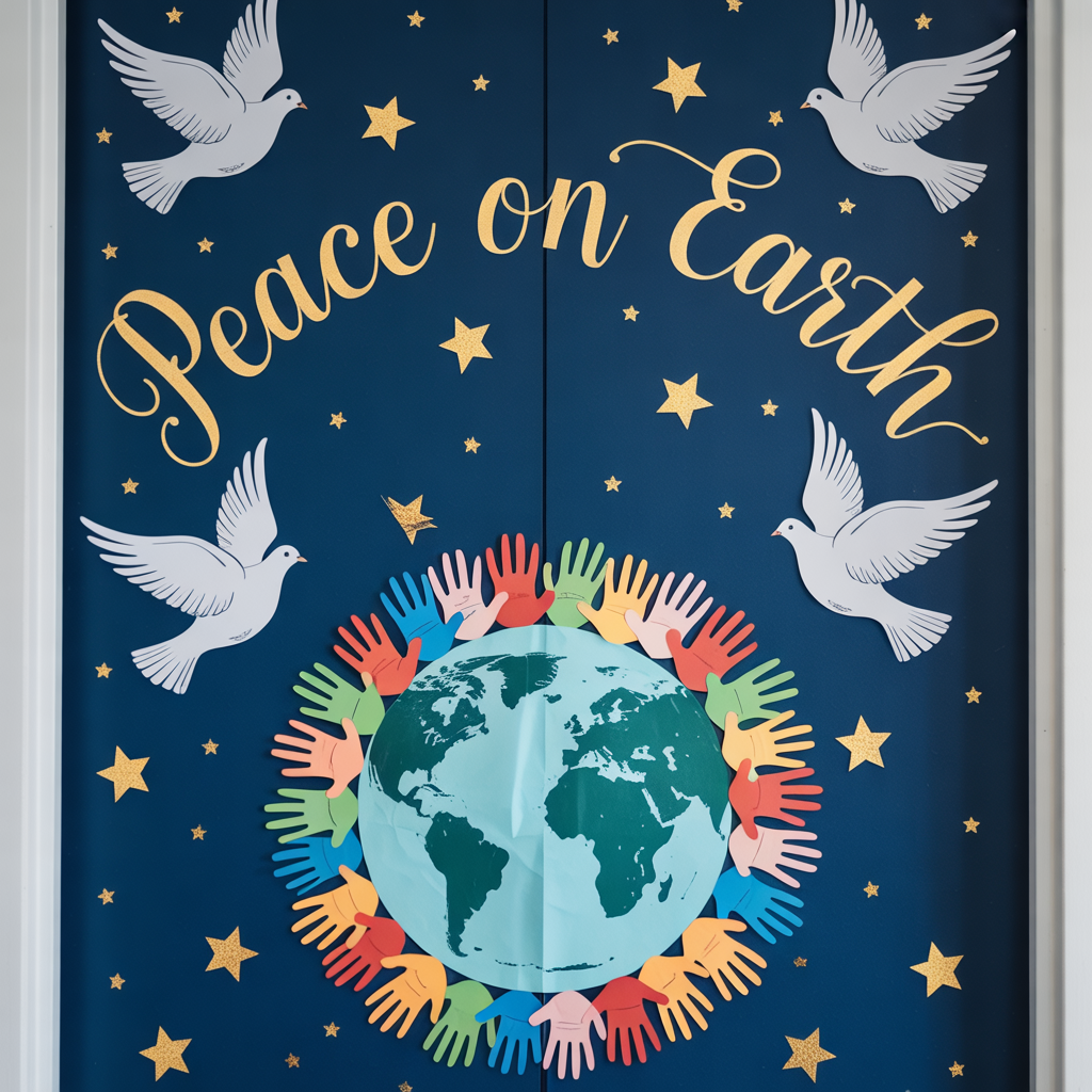 Peace on Earth Door