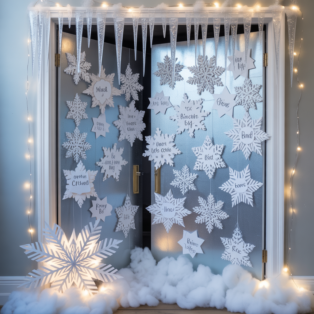 Sparkling Winter Wonderland Door