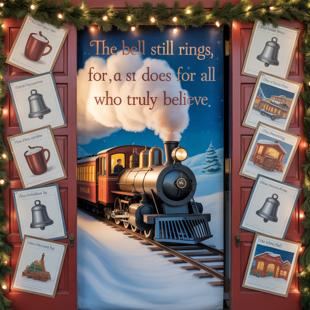 Storybook Holiday Door