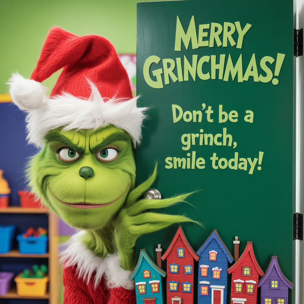 The Grinch Door