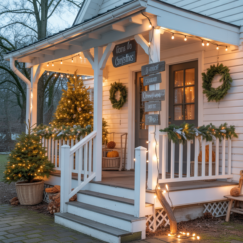 Twinkling Lights and Natural Accents