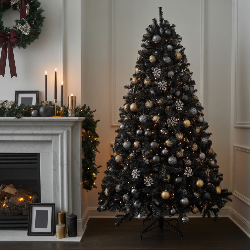 Wall and Surrounding Décor to Match the Tree