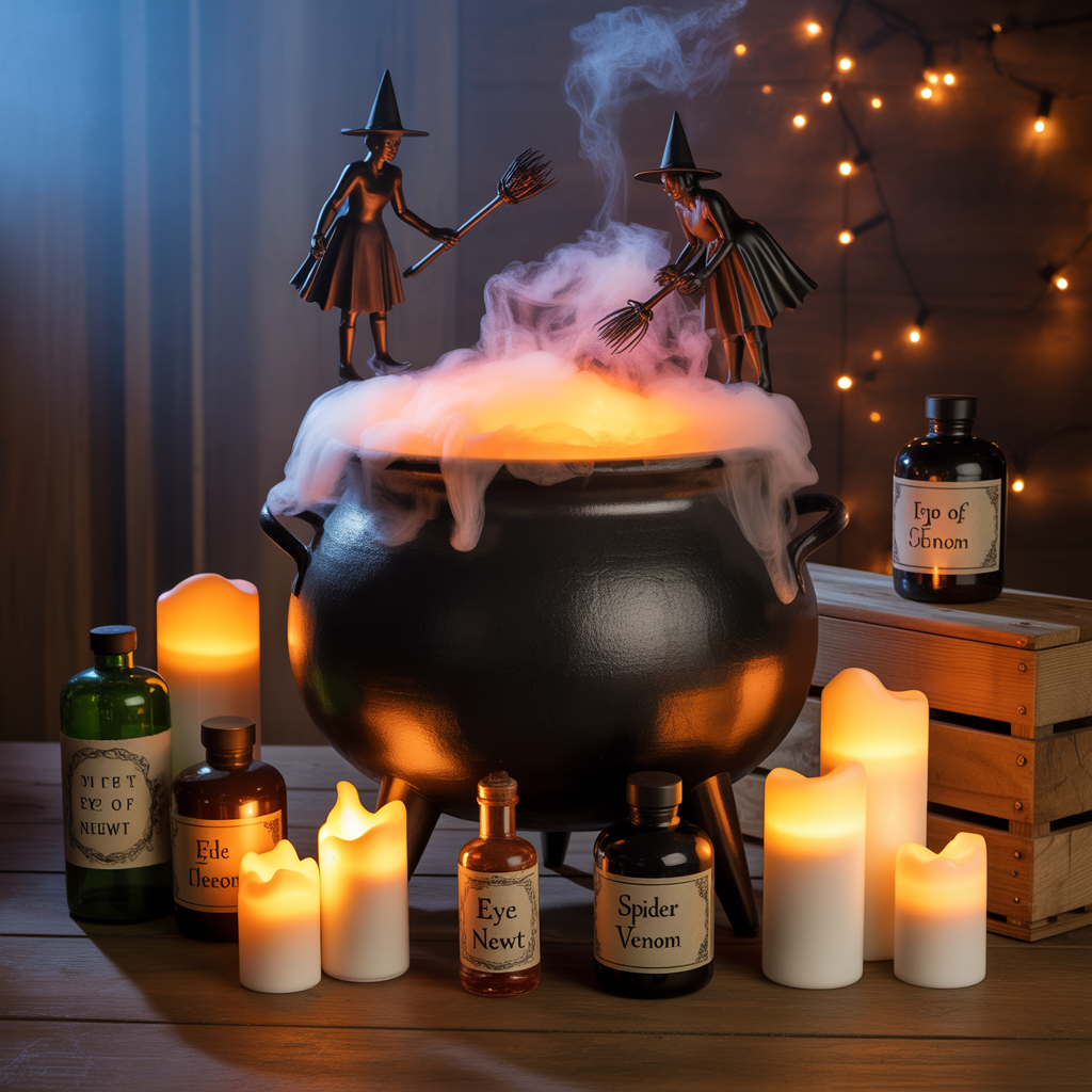 Witch’s Cauldron Display