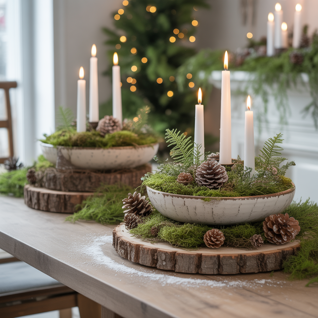 Woodland-Inspired French Centerpiece