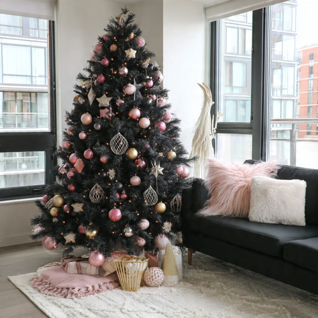 Pink and Black Modern Chic